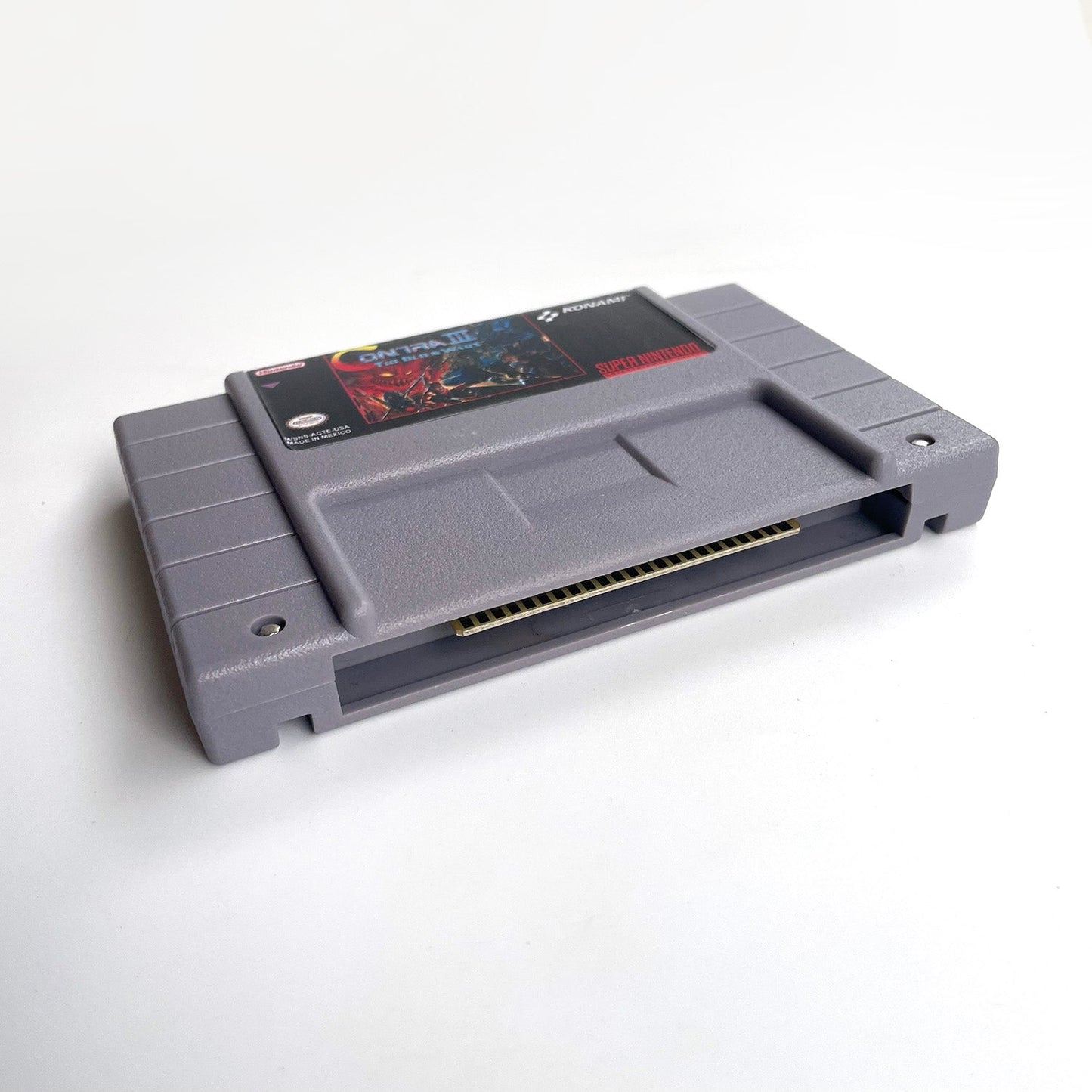 Contra III: The Alien Wars SNES Cartridge with Box