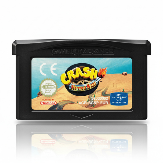 Crash Nitro Kart - Nintendo Game Boy Advance (GBA, EUR)