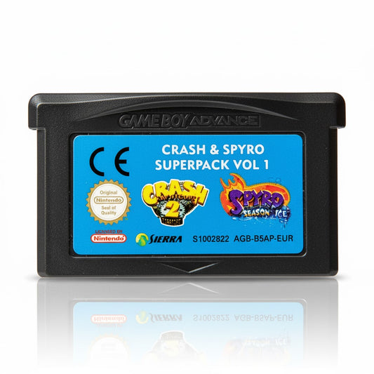 Crash & Spyro Superpack Vol. 1 – Gameboy Advance GBA