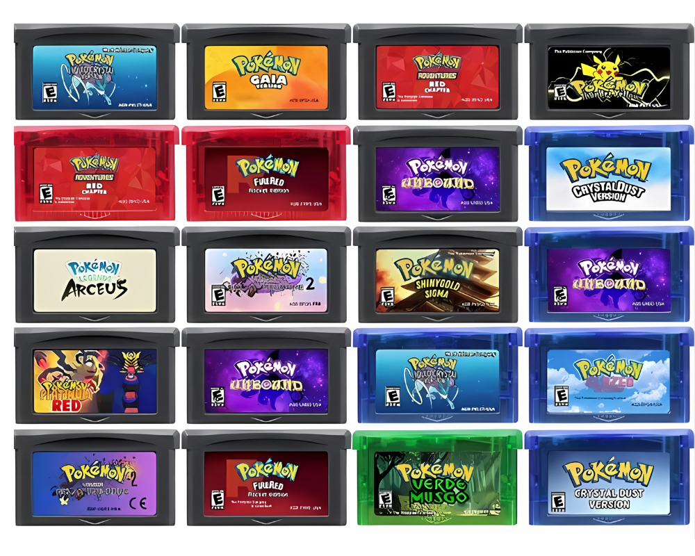 Tarjeta de juego Nintendo GBA GameBoy Advanced: Serie Pokémon