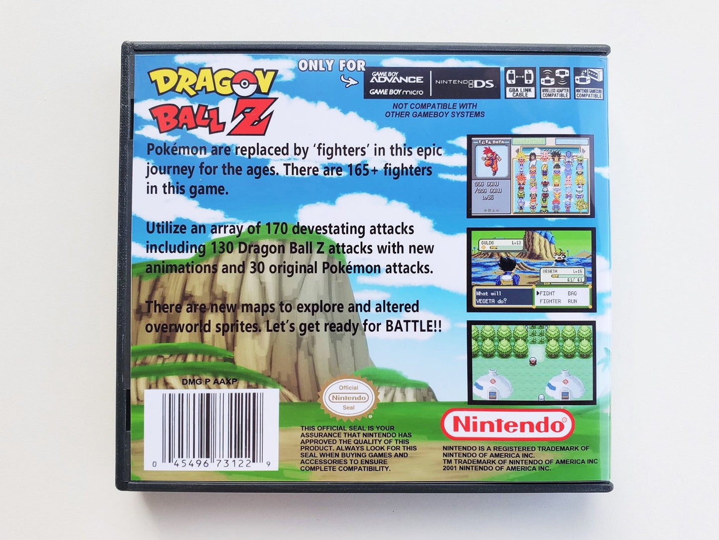 Dragon Ball Z Team Training - Gameboy Advance GBA