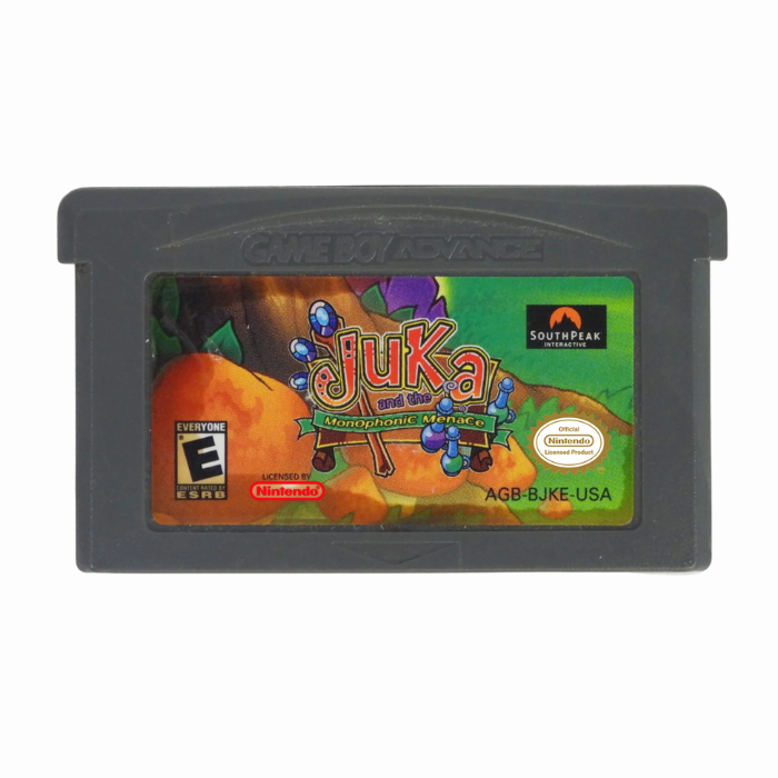 Juka and the Monophonic Menace - Gameboy Advance GBA