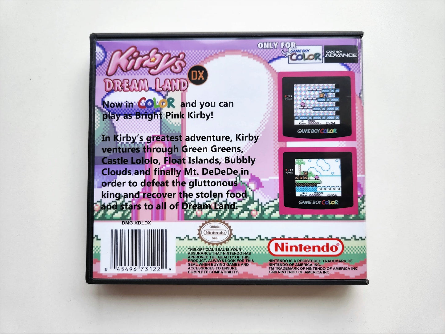 Kirbys Dream Land DX Deluxe - Gameboy Color GBC
