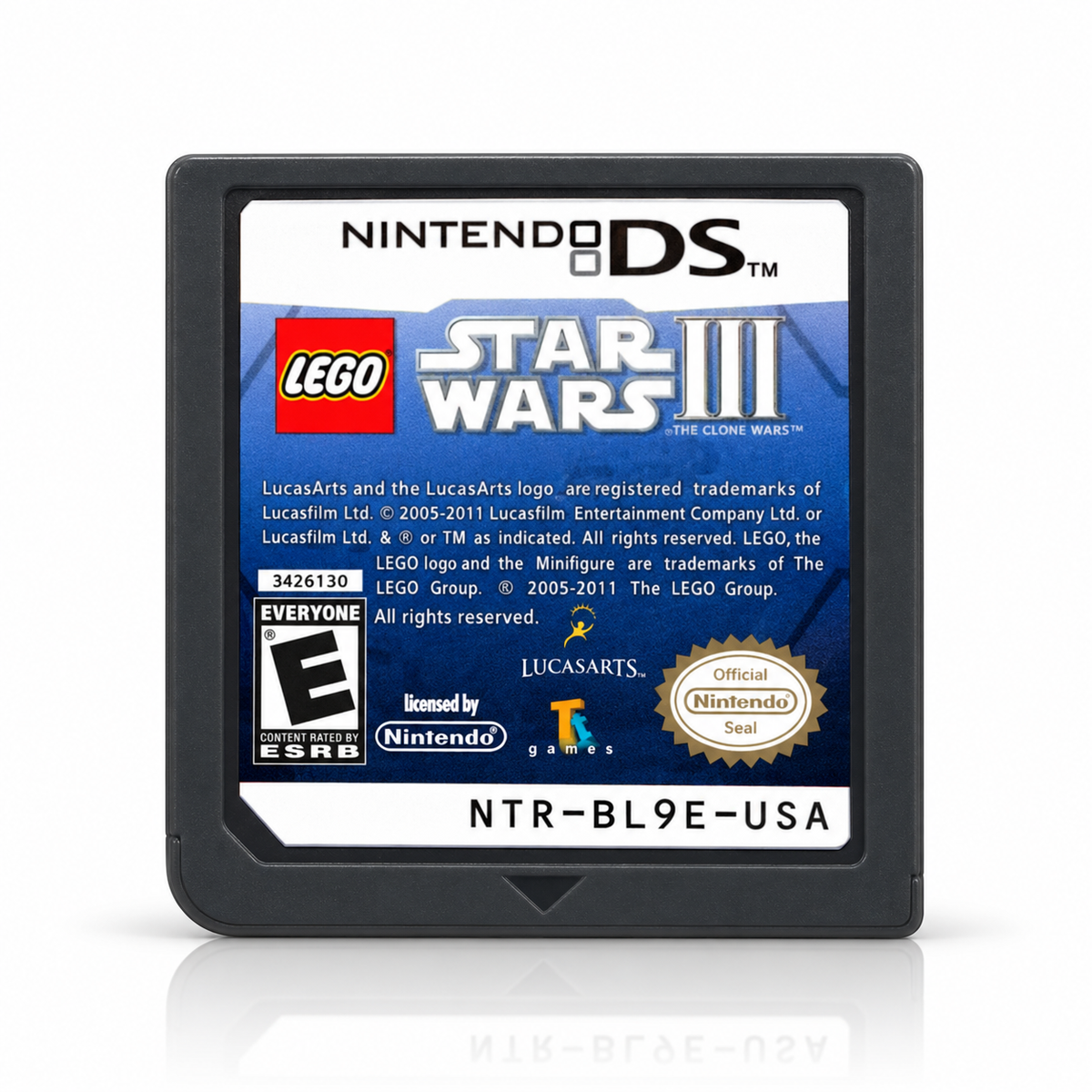 LEGO Star Wars III: The Clone Wars DS Cartridge  – USA Version