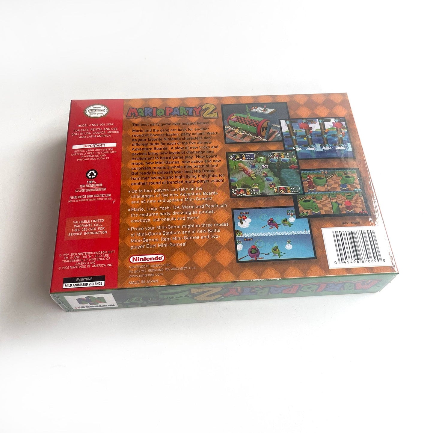 Mario Party 2 N64 – Nintendo 64 Cartridge with Box