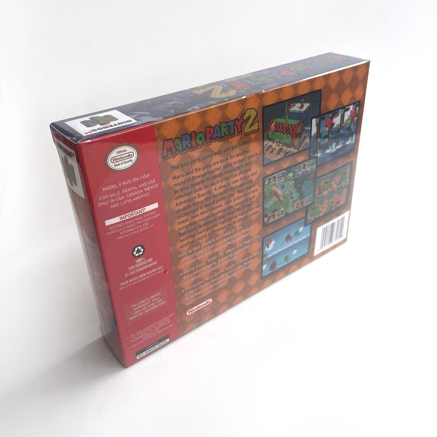 Mario Party 2 N64 – Nintendo 64 Cartridge with Box