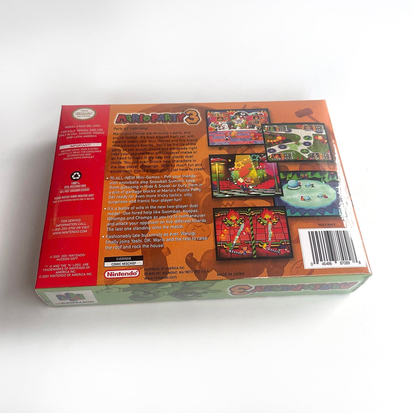 Mario Party 3 N64 – Nintendo 64 Cartridge with Box