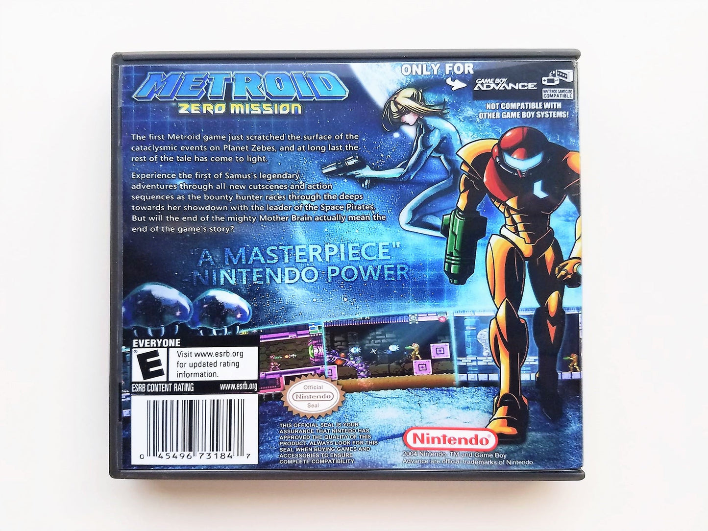 Metroid: Zero Mission - Gameboy Advance GBA