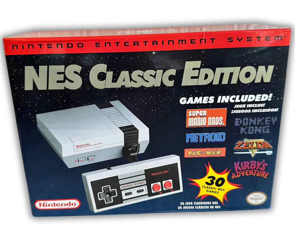 Original Nintendo NES Classic Edition (30 Games) - Own a Piece of Gaming History!