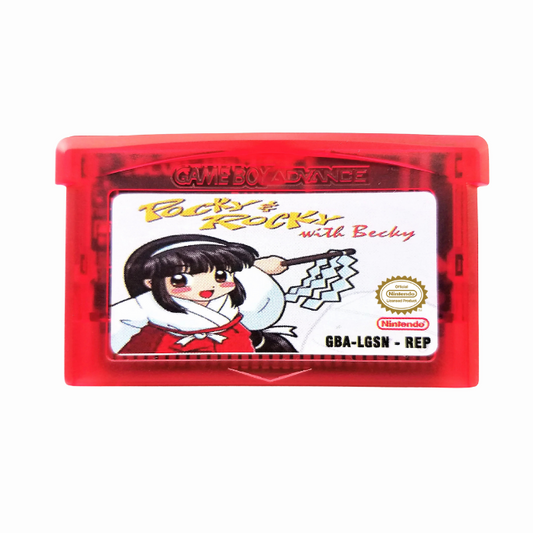 Pocky & Rocky with Becky - Gameboy Advance GBA