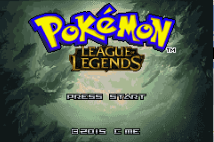 Pokemon League of Legends - Gameboy Advance GBA