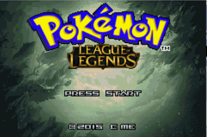 Pokemon League of Legends - Gameboy Advance GBA