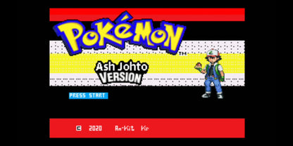 Pokemon Ash Johto - Gameboy Advance GBA