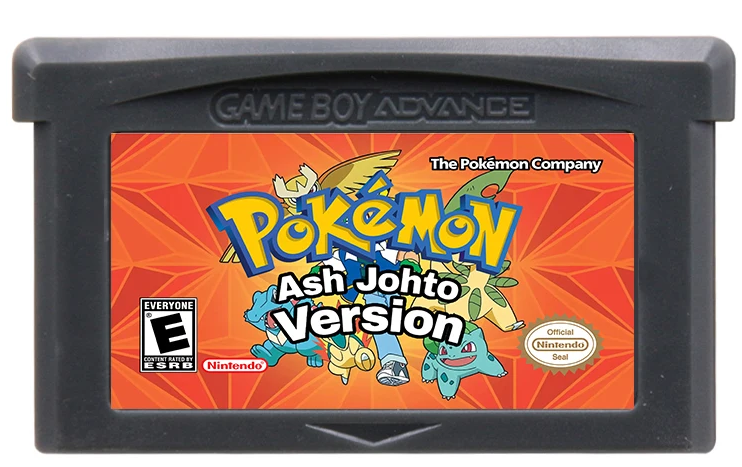 Pokemon Ash Johto - Gameboy Advance GBA