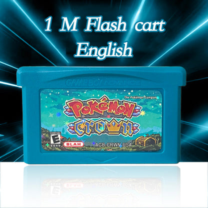 Pokemon Crown 1M - Gameboy Advance GBA
