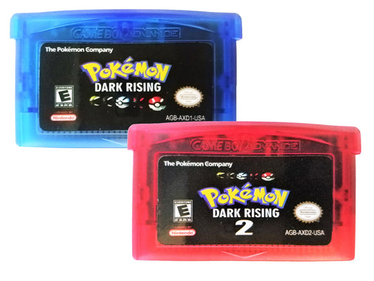 Pokémon Dark Rising 1 y 2 - Gameboy Advance GBA