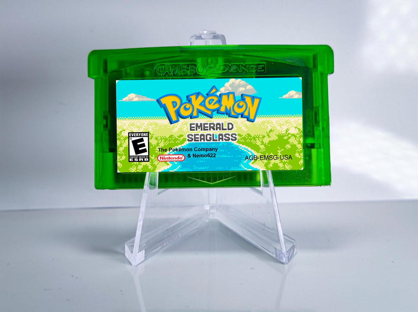 Pokémon Esmeralda SeaGlass - Gameboy Advance GBA