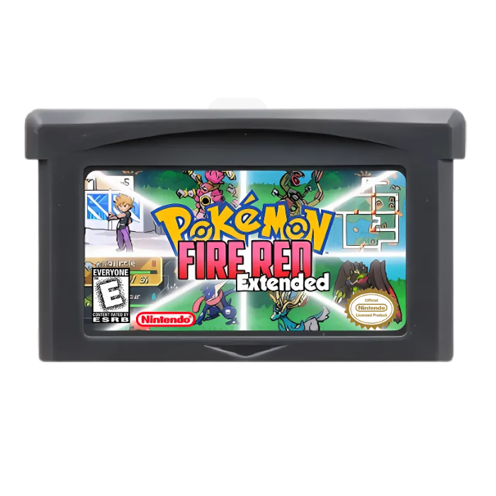 Pokémon Rojo Fuego Extendido - Gameboy Advance GBA