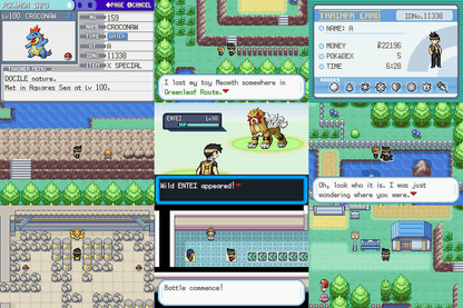 Pokemon Neon Blue - Gameboy Advance GBA