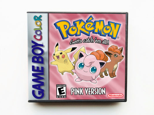 Pokemon Pink - Gameboy Color GBC-Kassette