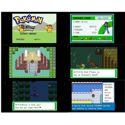 Pokemon Ash Hoenn - Gameboy Advance GBA