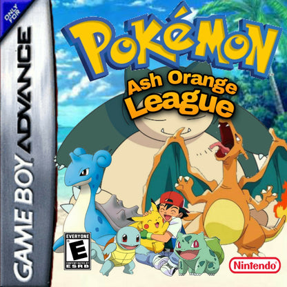 Pokemon Ash Orange League - Gameboy Advance GBA