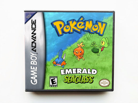 Pokémon Esmeralda SeaGlass - Gameboy Advance GBA