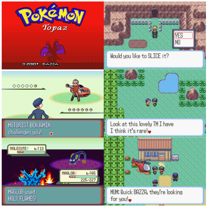 Pokemon Topaz - Gameboy Advance GBA