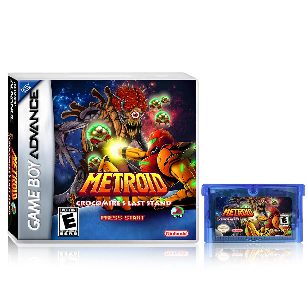 Nintendo Metroid Prime: Crokomir's Last Stand Remastered  GBA Game Card Game - GAME BOY ADVANCE