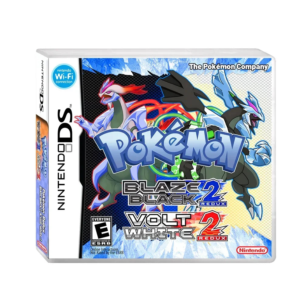 Nintendo Pokemon Blaze Black 2 & Volt White 2 Ultimate Edition NDS Game Card RPG Boxed English