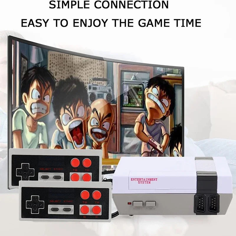 Classic Mini NES Emulator Console with 620 Classic Games and AV Connector - TV Console