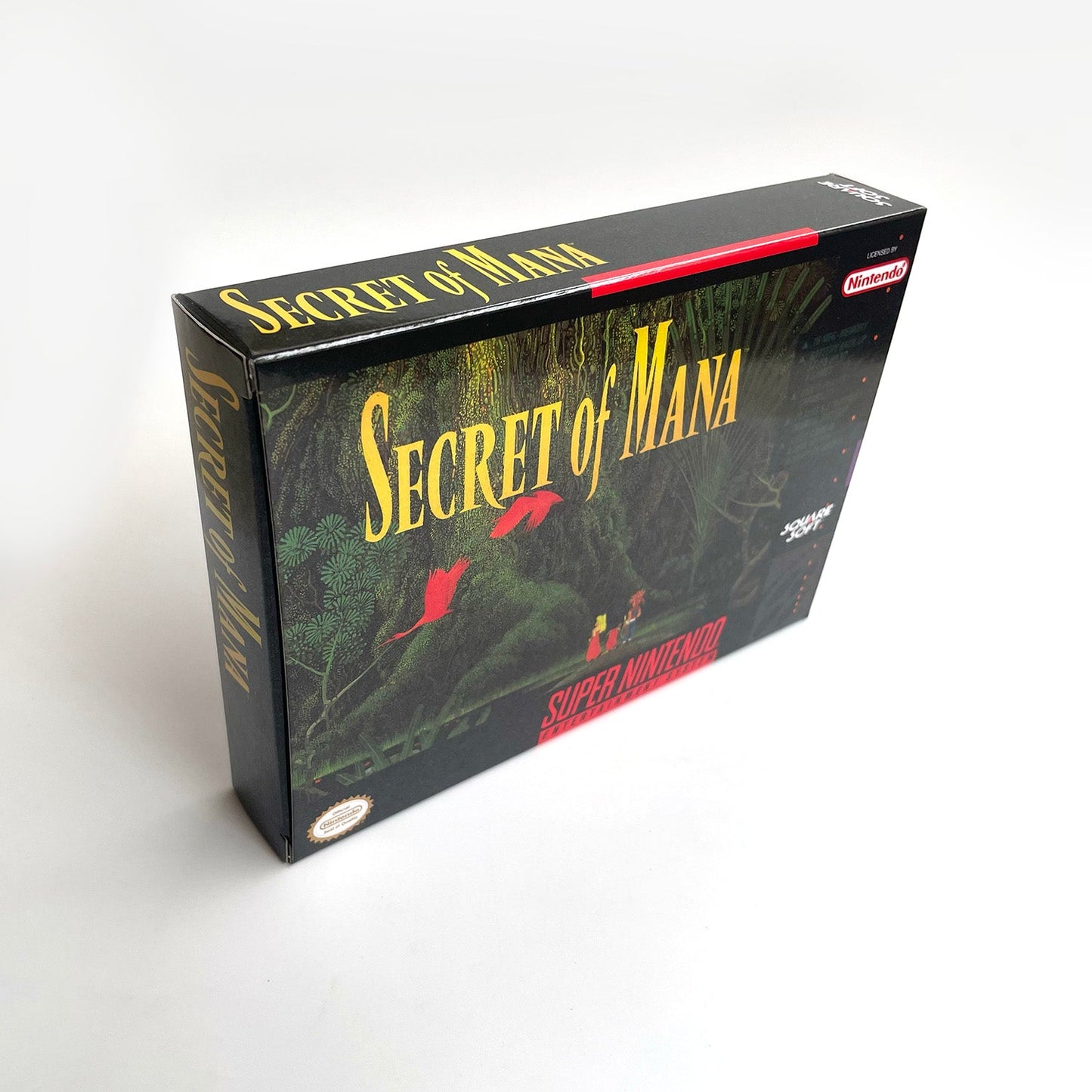 Secret of Mana SNES Cartridge with Box | Super Nintendo RPG
