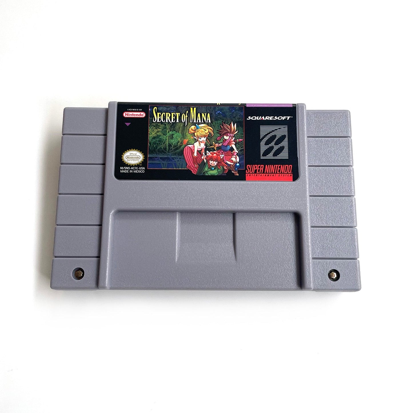 Secret of Mana SNES Cartridge with Box | Super Nintendo RPG