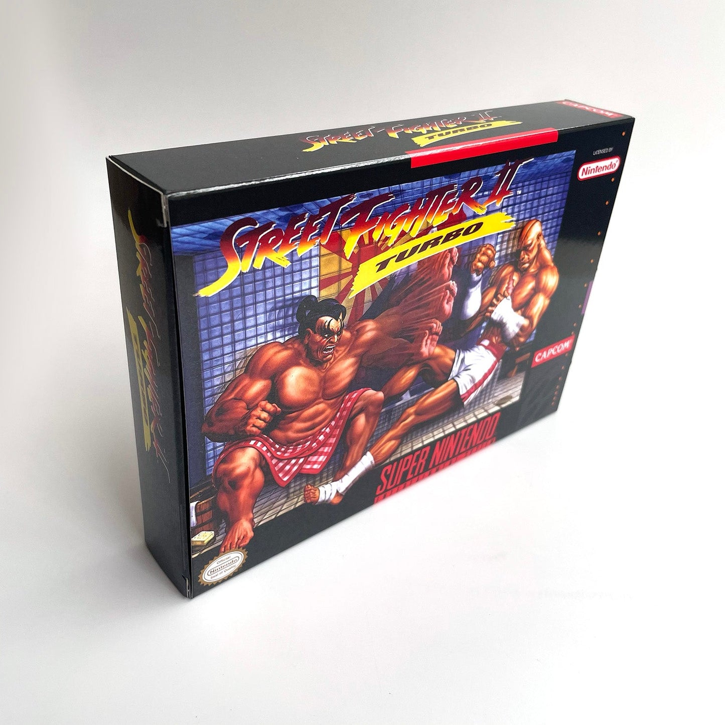 Street Fighter II Turbo SNES Cartridge with Box | Super Nintendo