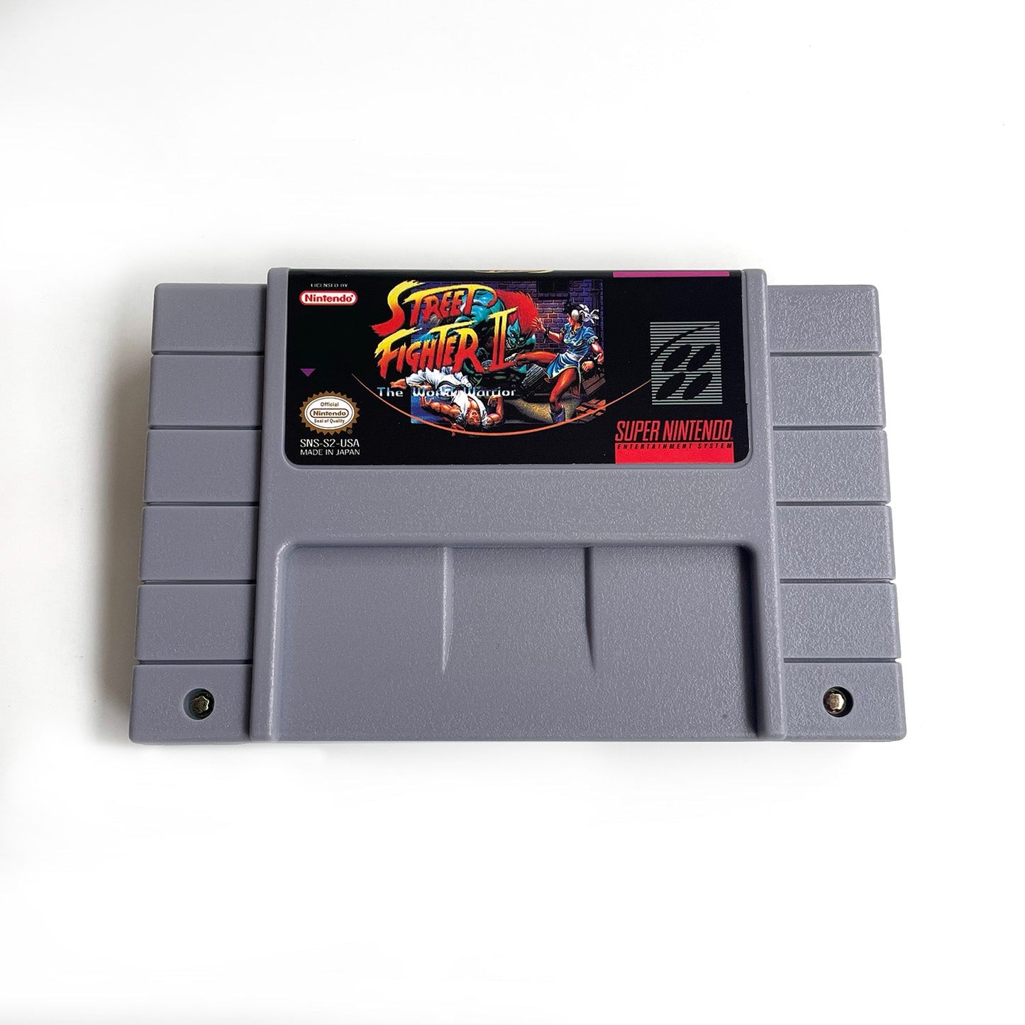 Street Fighter II SNES Cartridge with Box | Super Nintendo