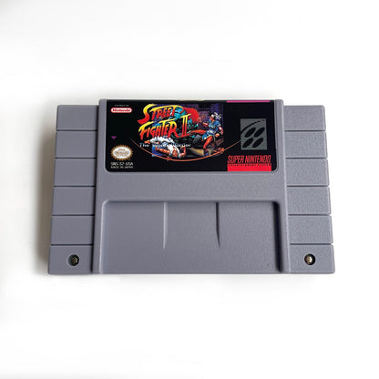 Street Fighter II SNES Cartridge with Box | Super Nintendo