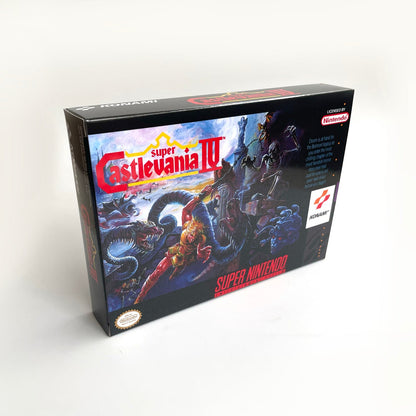 Super Castlevania IV SNES Cartridge with Box | Super Nintendo