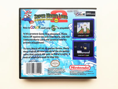 Super Mario Land 2 DX "Colorized" - Gameboy Color GBC