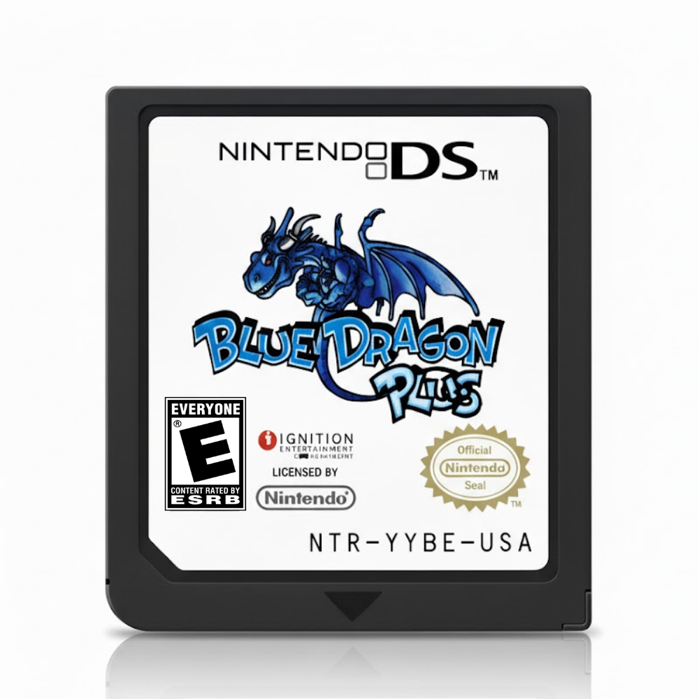 Blue Raccon Ds Blue Dragon Plus NDS Game Cartridge – Gear Shift Galore