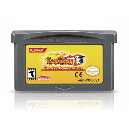 Counterattack Pokemon Gameboy Boktai 3: Sabata’s Counterattack - Gameboy Advance GBA – Gear Shift Galore