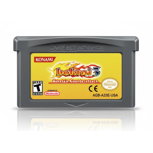Boktai 3: Sabata’s Counterattack - Gameboy Advance GBA
