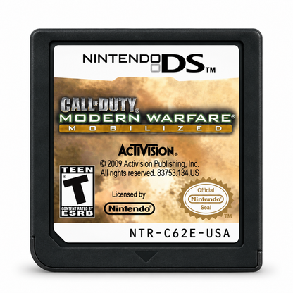 Call of Duty Modern Warfare Mobilized – Nintendo DS Cartridge