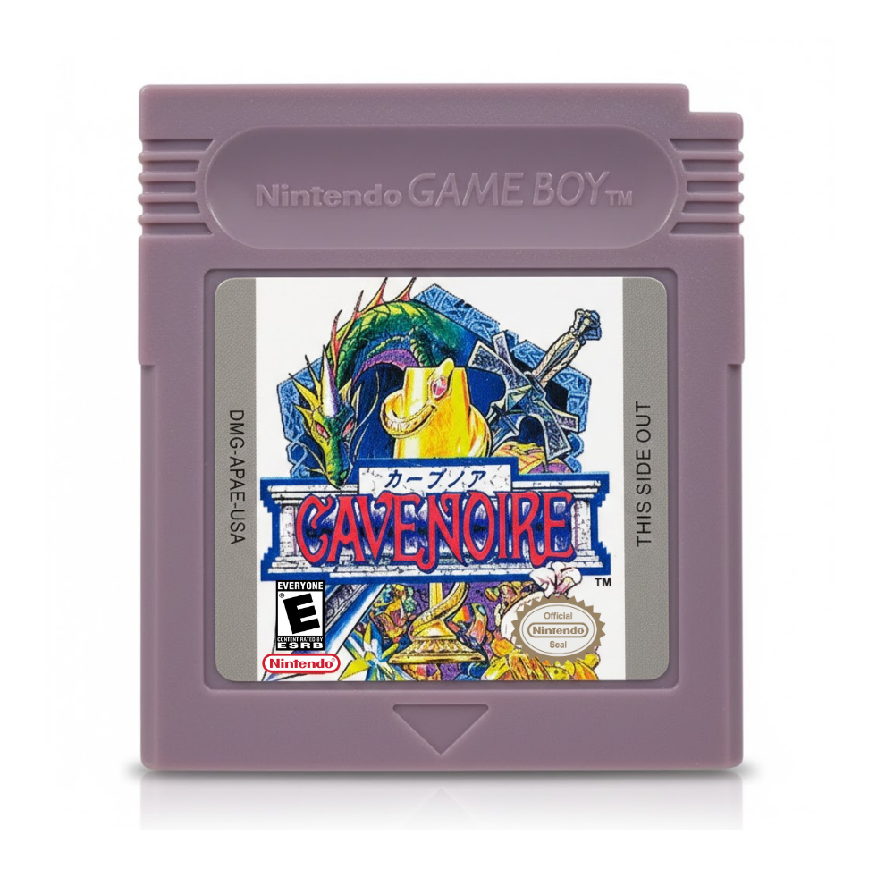 Cavenoire - Gameboy Color GBC
