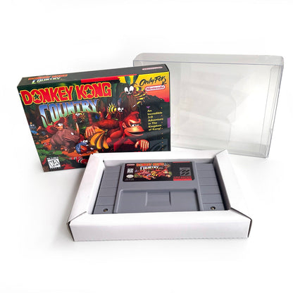 Donkey Kong Country SNES Cartridge with Box