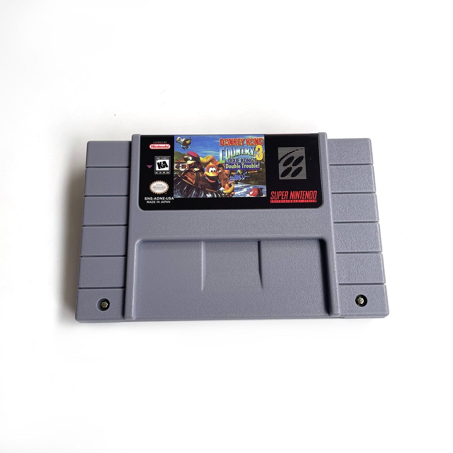 Donkey Kong Country 3 SNES Cartridge with Box | Super Nintendo