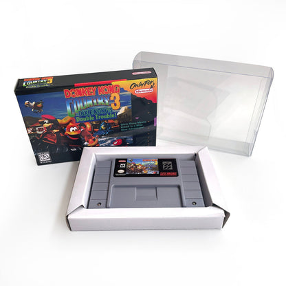 Donkey Kong Country 3 SNES Cartridge with Box | Super Nintendo
