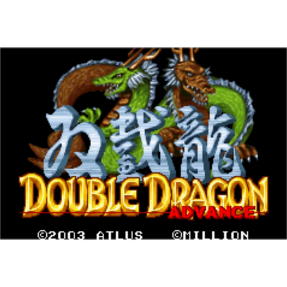 Double Dragon Advance - Gameboy Advance GBA