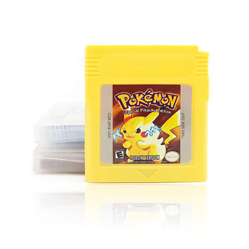 Tarjeta de juego GBC de la serie Nintendo Pokemon con caja, versión estadounidense en inglés