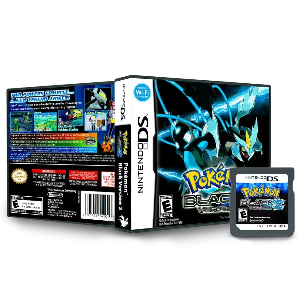Pokemon Black 2 – Nintendo DS Game with Box