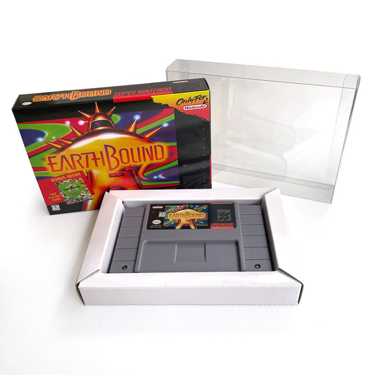 EarthBound SNES Cartridge with Box | Super Nintendo RPG